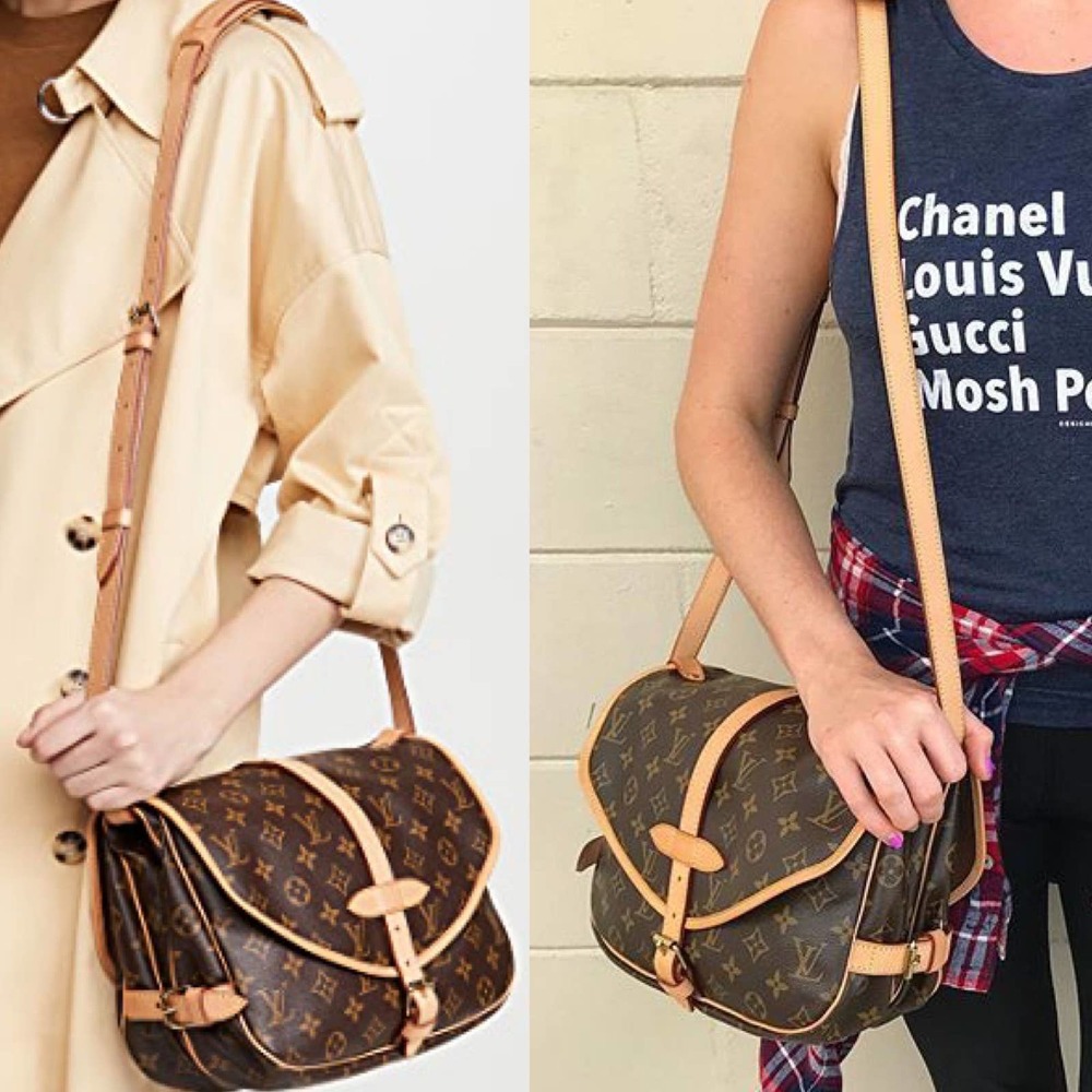 💎✨LIKE NEW✨💎  LOUIS VUITTON Monogram Saumur 30